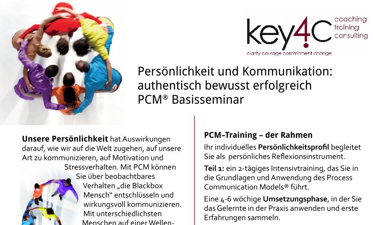 PCM Training 23.–24. April 2018