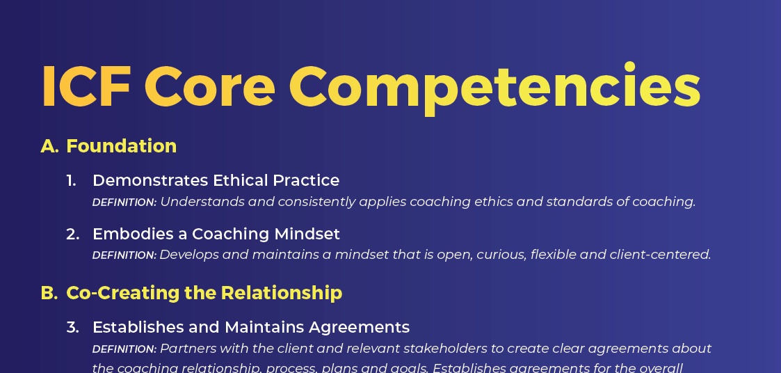 ICF Core Competencies