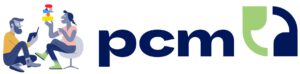 PCM Logo mit Figuren